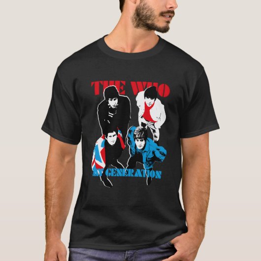 Offizielle The Who Meine Generation T-Shirt (Vorderseite)