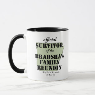Offizielle Überlebende von Wiedersehen (grün) Tasse