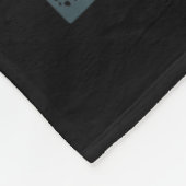 Offizielle Vintage Solarzelle Fleecedecke (Ecke)