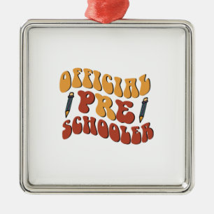 Offizielle Vorschulin Ornament Aus Metall