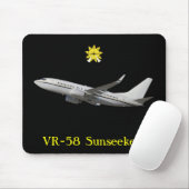 Offizielle VR58 Sunseeker Mausunterlage Mousepad (Mit Mouse)