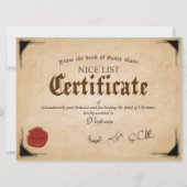 Offizielle Weihnachtskarte Karte (Vorderseite)