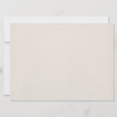 Offizielle Weihnachtskarte Karte (Rückseite)