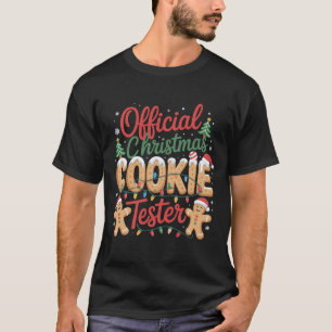 Offizielle Weihnachtsplätzchen-Testermannschaft We T-Shirt
