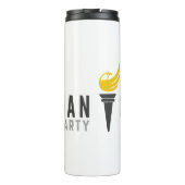 Offizielle weißliche Tasse (Rückseite)