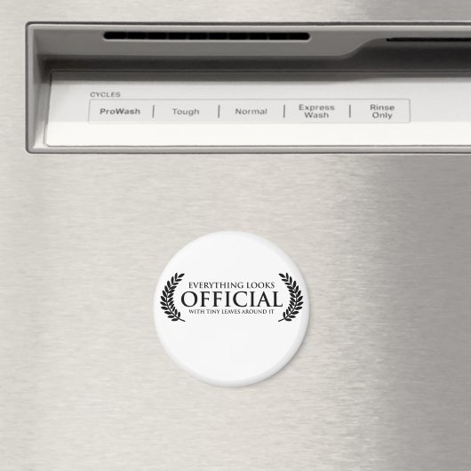 Offizielle winzige Blätter Magnet (In Situ (Geschirrspüler))