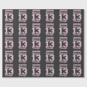 Offiziellen 13 Teenager, 13. Geschenkpapier (Flach)