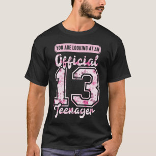 Offiziellen 13 Teenager, 13. T-Shirt