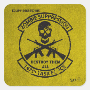 Offizieller 147. Zombie TF Equipment ID Sticker