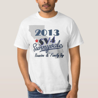 Offizieller 2013 SV4 Sunnyvale Wiedersehen-T - T-Shirt