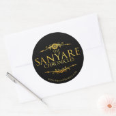 Offizieller Aufkleber für die Sanyare Chronicles (Umschlag)