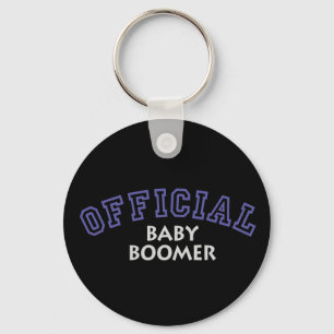 Offizieller Baby Boomer - Blau Schlüsselanhänger