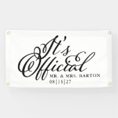 Offizieller Banner für verheiratete Fahrzeuge (Horizontal)