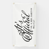 Offizieller Banner für verheiratete Fahrzeuge (Vertikal)