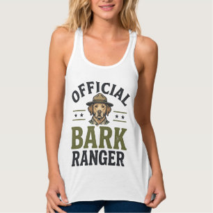 Offizieller Bark Ranger Hund Vintage Grafik_1 Tank Top