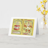 Offizieller Baseball-Leitfaden 1913 Karte (Gelbe Blume)