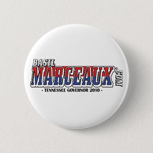 OFFIZIELLER Basilikum-Marceaux.com-Kampagnenknopf Button (Vorderseite)