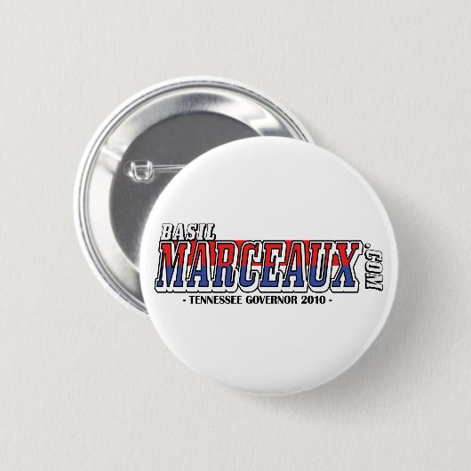 OFFIZIELLER Basilikum-Marceaux.com-Kampagnenknopf Button (Vorne & Hinten)
