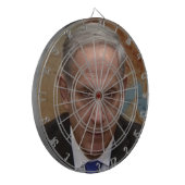 offizieller Benjamin Netanjahu Dartboard Dartscheibe (Vorderseite Links)
