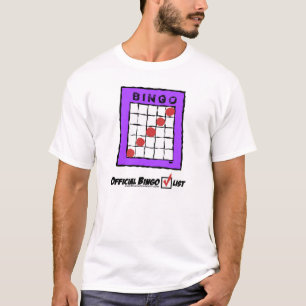 Offizieller Bingo-Checklisten-T - Shirt! T-Shirt