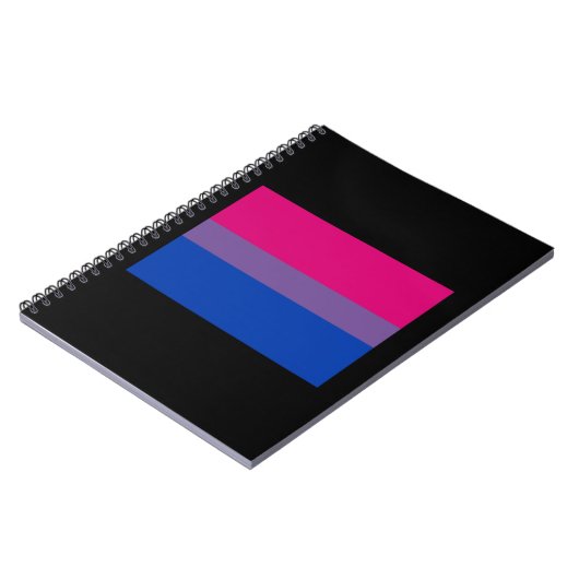 OFFIZIELLER BISEXUELLER PRIDE FLAG NOTIZBLOCK (Linke Seite)
