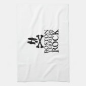 Offizieller Boston-Terrier-Felsen Merch Handtuch (Vertikal)
