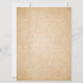 Offizieller Brief der Weihnachtskarte Karte (Rückseite)