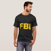 Offizieller Bundesstaatlicher Agent Fbi Blue Small T-Shirt (Vorne ganz)
