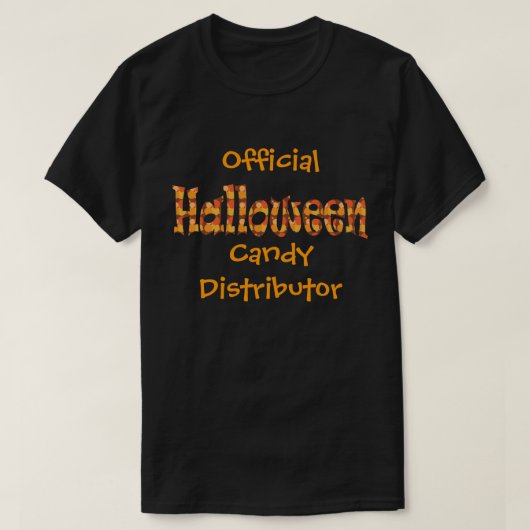 Offizieller Candy-Distributor T-Shirt (Design vorne)