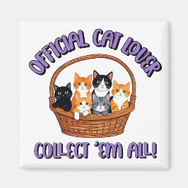 Offizieller Cat Lover - Sammlung "Em All Magnet