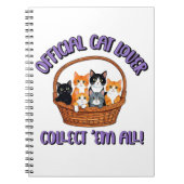 Offizieller Cat Lover - Sammlung "Em All Notizblock (Vorderseite)