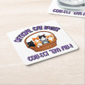 Offizieller Cat Lover - Sammlung "Em All Rechteckiger Pappuntersetzer (angewinkelt)