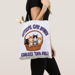 Offizieller Cat Lover - Sammlung "Em All Tasche