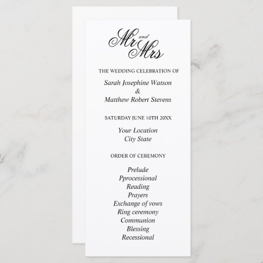 Offizieller Chic Programm (Vorne/Hinten)