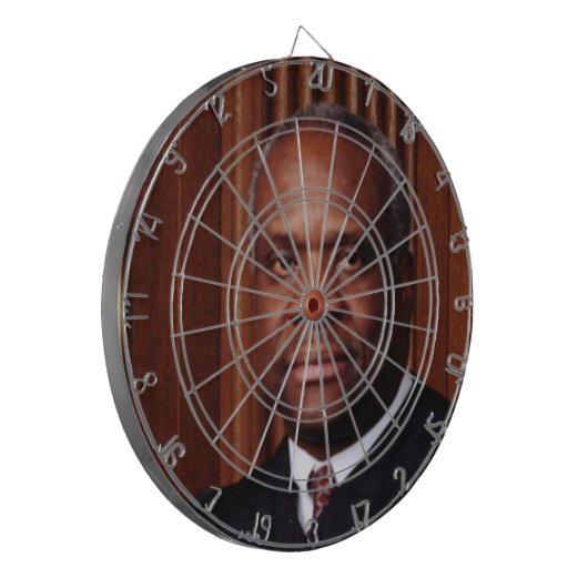 offizieller Clarence Thomasdartboard Dartscheibe (Vorderseite Links)