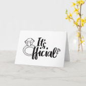 Offizieller Clipart Verlobung Ring Future Bridge P Karte (Gelbe Blume)