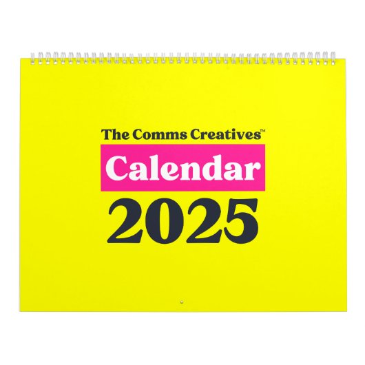 Offizieller Comms Creatives-Kalender 2025 Kalender (Titelbild)