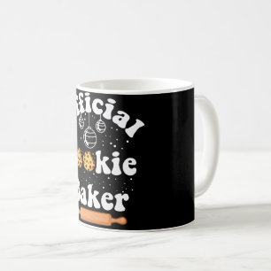 Offizieller Cookie-Bäcker für Weihnachtsliebhaber Kaffeetasse