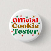 OFFIZIELLER COOKIE-TESTER BUTTON (Vorderseite)