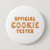 Offizieller Cookie Tester Button (Vorderseite)