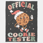 Offizieller Cookie Tester Fleecedecke (Vorderseite)