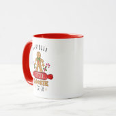 Offizieller Cookie Tester-Individuelle Name Tasse (Vorderseite Links)