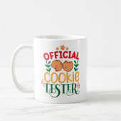 Offizieller Cookie Tester Kaffeetasse (Links)