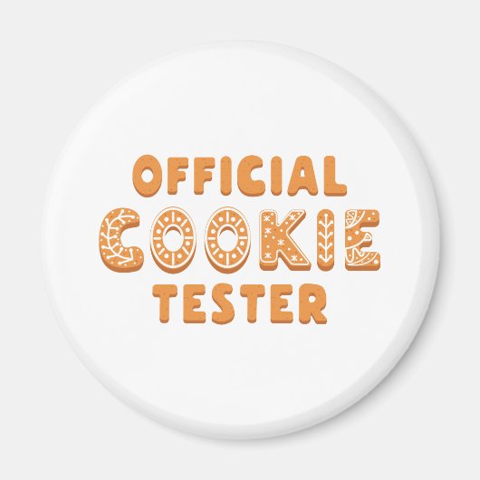 Offizieller Cookie Tester Magnet (Vorne)