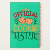 Offizieller Cookie Tester Planer (Rückseite)