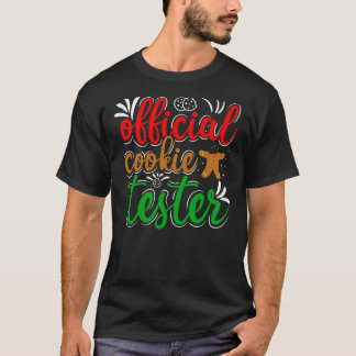 Offizieller Cookie-Tester – Süßes Weihnachtsbäcker T-Shirt