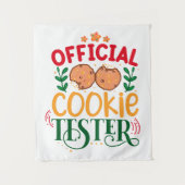 Offizieller Cookie Tester Wandteppich (Vorderseite)