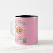 Offizieller Cookie Tester Zweifarbige Tasse (Vorderseite Links)