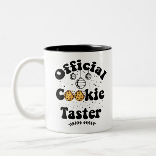 Offizieller Cookie-Verkostung Cookie-Liebhaber Wei Zweifarbige Tasse