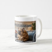 Offizieller Couch Potato French Bulldog Cute Lusti Kaffeetasse (VorderseiteRechts)